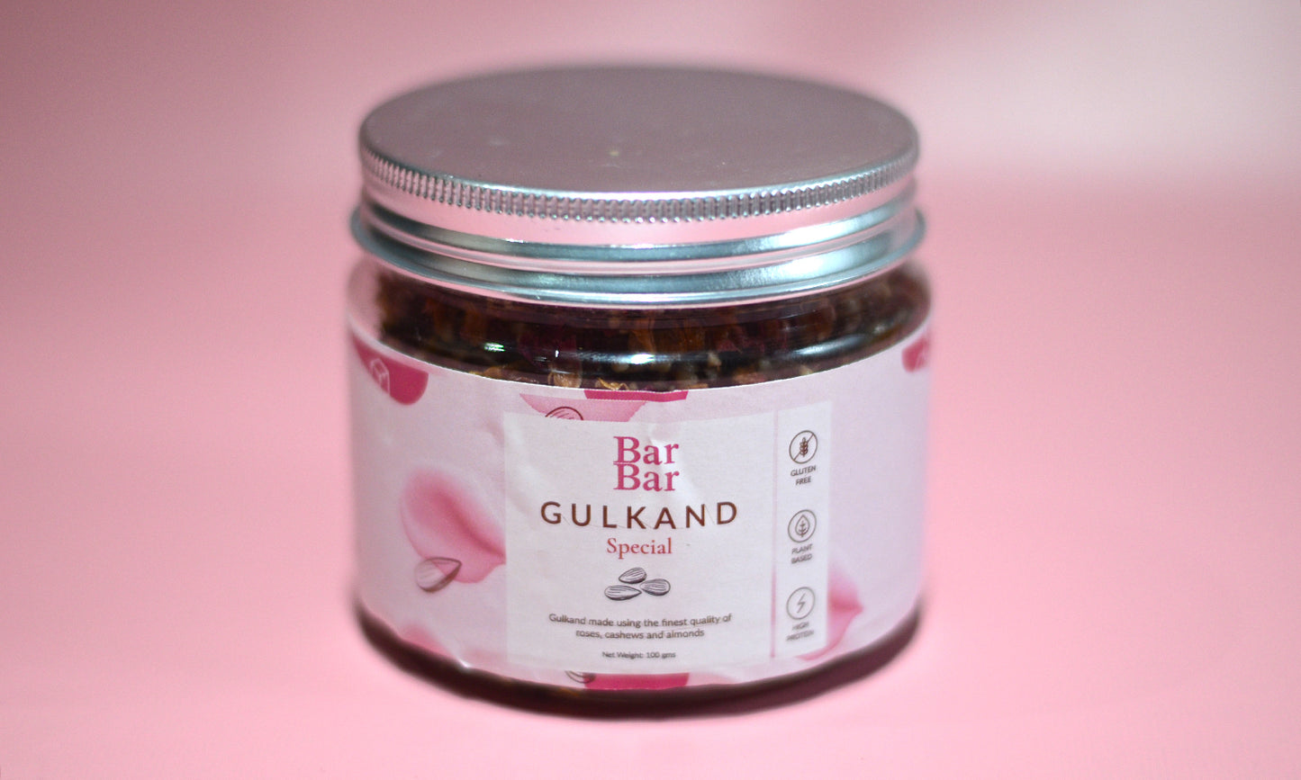 GULKAND Mouth Freshener, Herbal Platter Gulkand, Gulakand Mukhwas, Rose Gulkand, Cashew Rose Gulkand