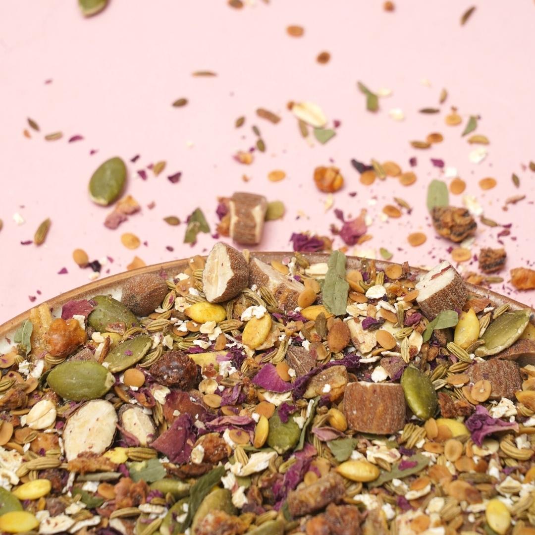 Buy Healthy Seeds Mukhwas, Joyspon Mukhwas, Buy Healthy Almond Mix Mukhwas, Rose and Oats Mukhwas, Saunf Mukhwas, Nuts and Seeds Mukhwas