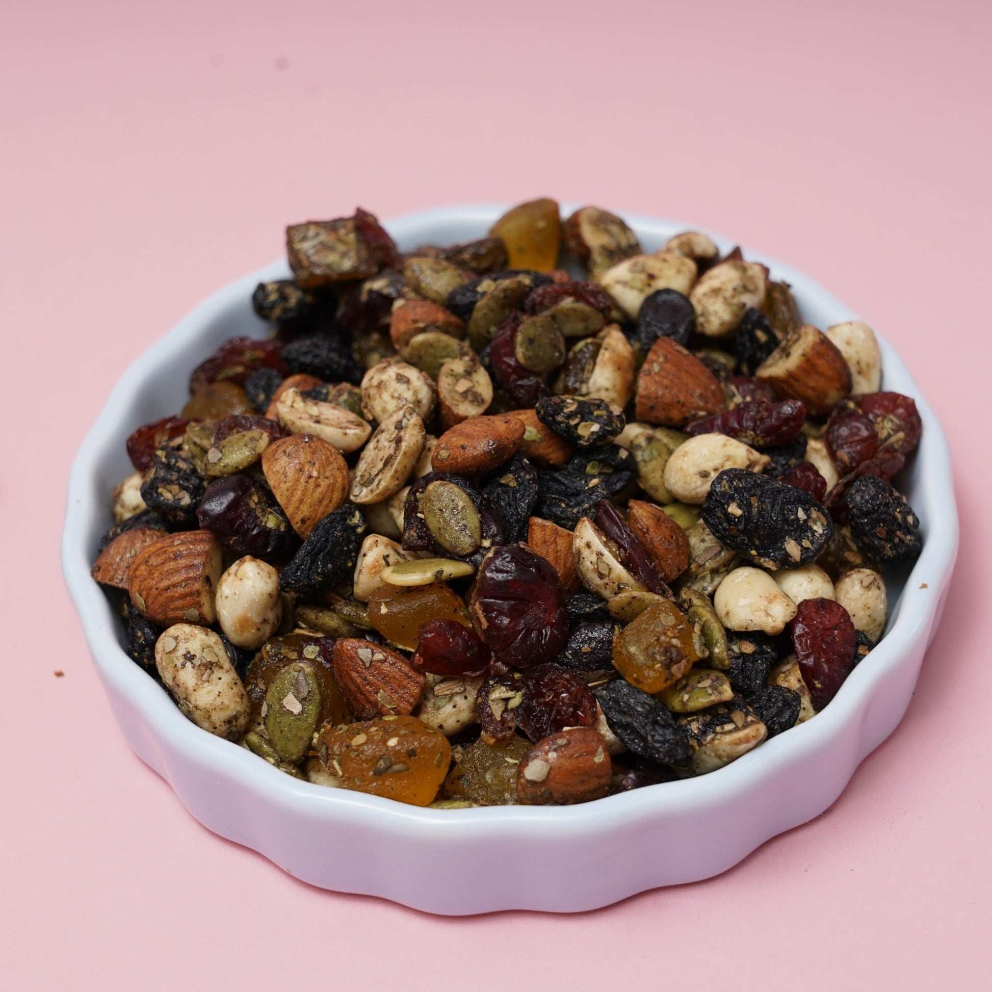 Masala Trail Mix, DryFruit Trail Mix, Spicy Trail Mix Nutty Gritties, Nuts Berries and Seeds Trail Mix, Healthy Nutty Mix