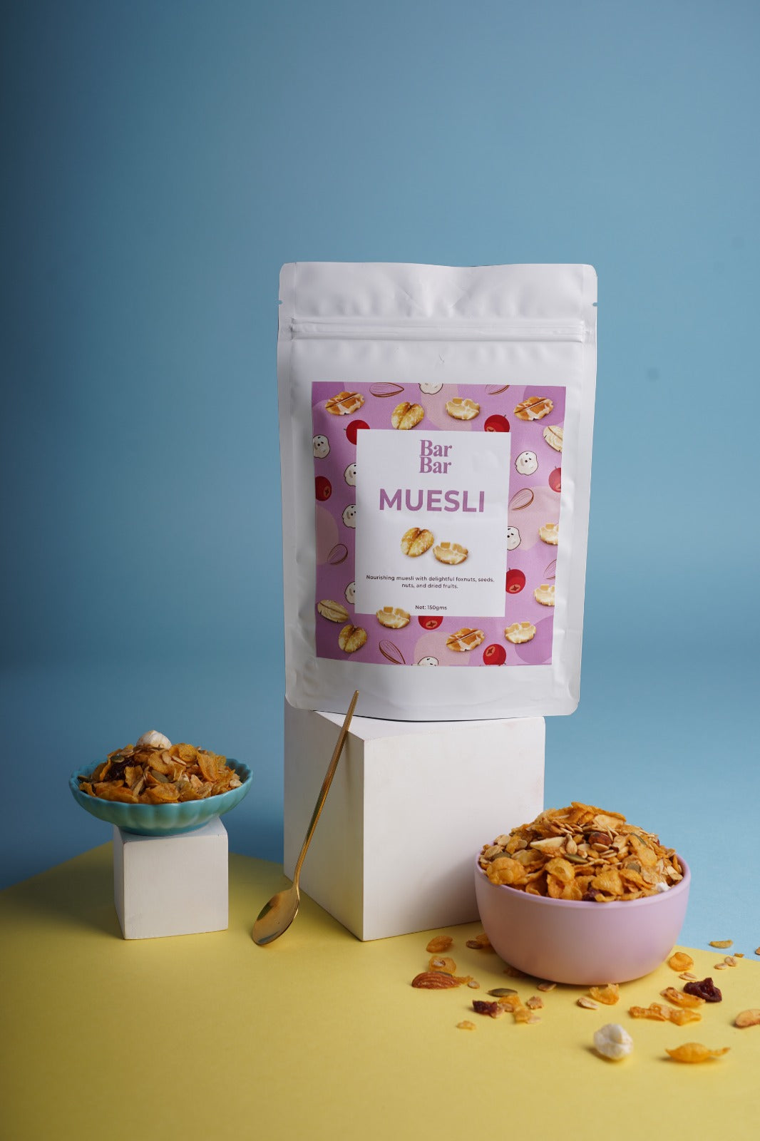 Healthy Homemade Muesli | Muesli Recipe 
| Toasted Jaggery Sweetened Muesli | No Artificial Sugar | Low Calorie, Healthy snack, premium muesli, gift homemade low sugar muesli
