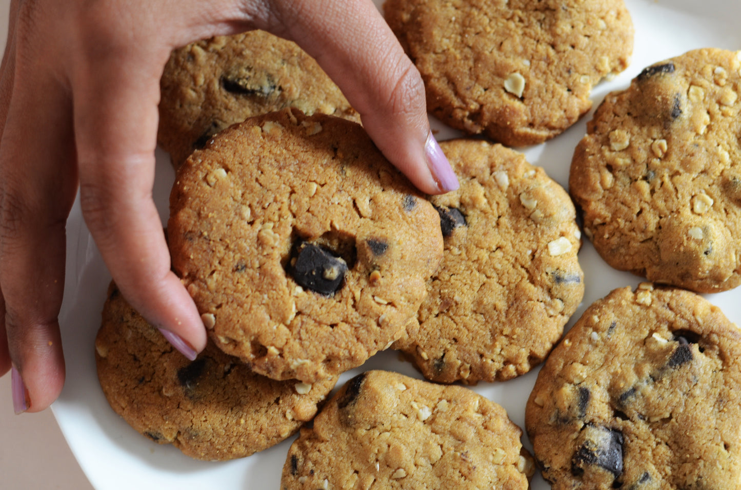 Zesty Indulgence Combo (Lemon Chilly Cashews + Chocolate Oat Cookies)