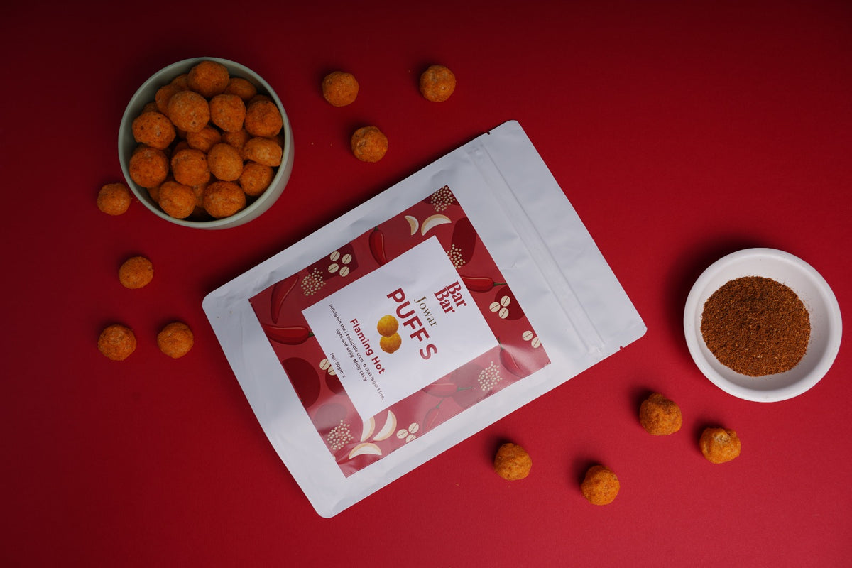 Flaming Hot Jowar Puffs