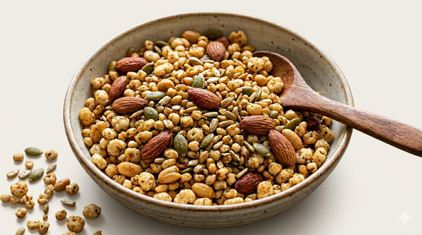 Roasted Millet Nut Mix 150g - Best Healthy Snack | No Refined Sugar & Not fried